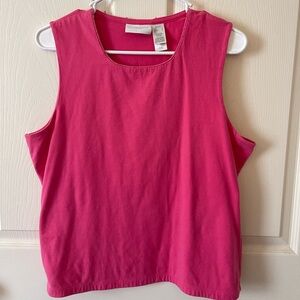 Liz Claiborne hot pink top